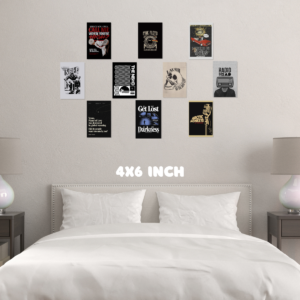 Dark Grunge Poster Pack 10 pcs (4x6)