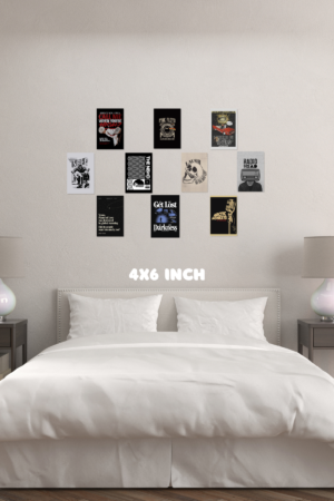 Dark Grunge Poster Pack 10 pcs (4x6)