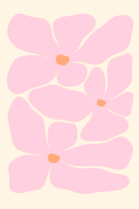 Groovy Flowers Poster