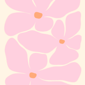 Groovy Flowers Poster