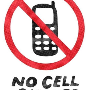 no cell phones Poster