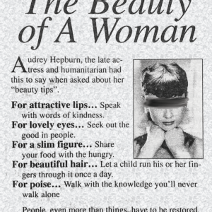 Audrey Hepburn Poster