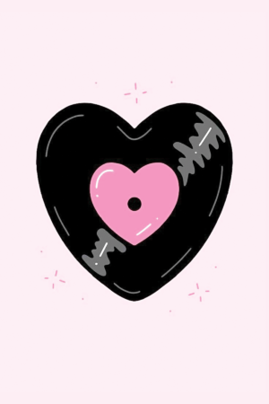 Heart Vinyl Poster