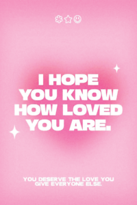 You Are Loved Poster