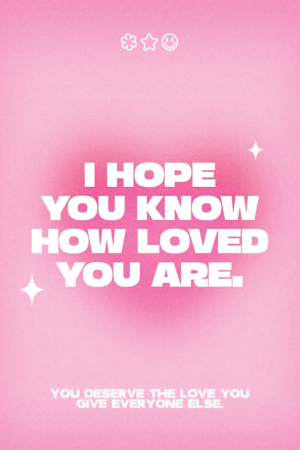 You Are Loved Poster