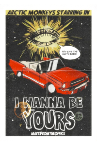 Arctic Monkeys - I Wanna Be Yours Poster