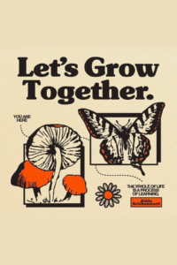 let's grow together Poster