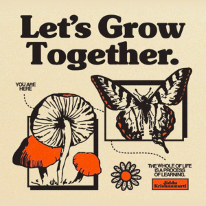 let's grow together Poster