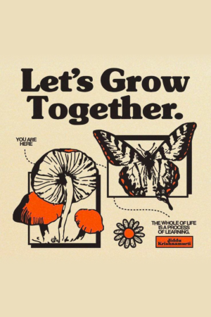 let's grow together Poster