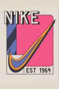NIKE 1964 vintage Poster