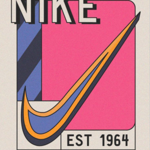 NIKE 1964 vintage Poster