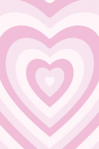 Pink Hearts Poster