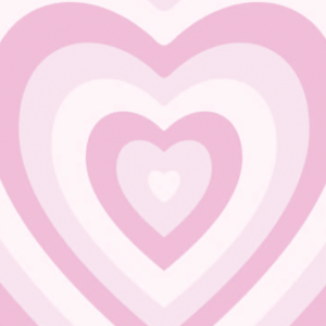 Pink Hearts Poster