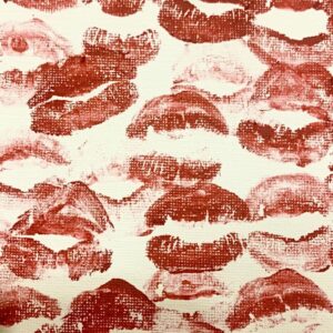 Red Lipstick Stain Poster