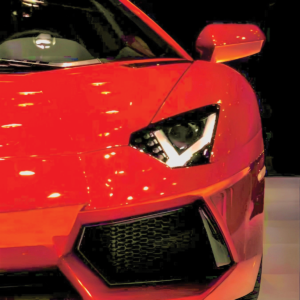 Red Lamborghini Huracán Poster