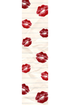 Lipstick Stain Bookmark