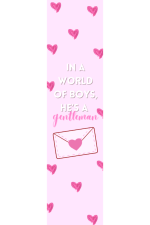 In a World Full Of Boys Bookmark